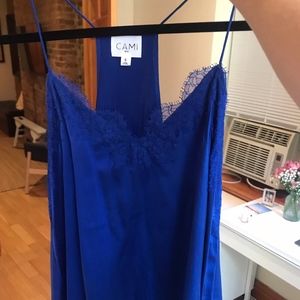 CAMI NYC - The Racer Cami in Royal Blue